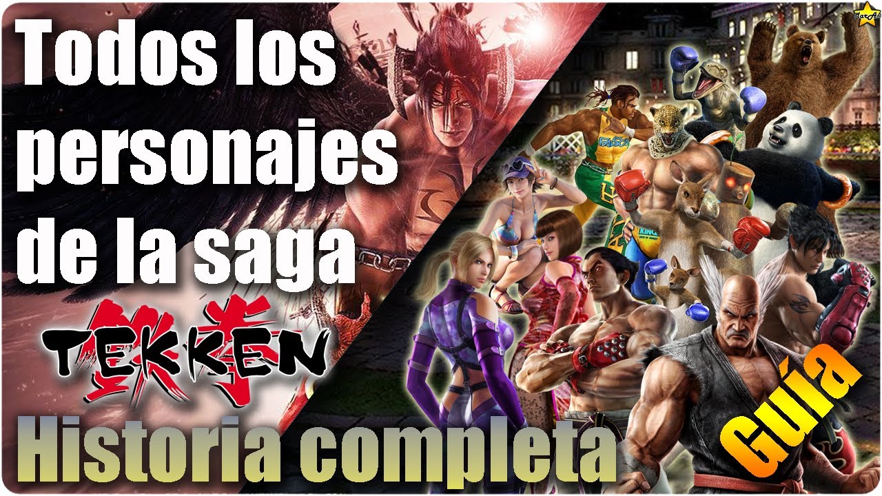🎮 TODOS los personajes de la saga TEKKEN