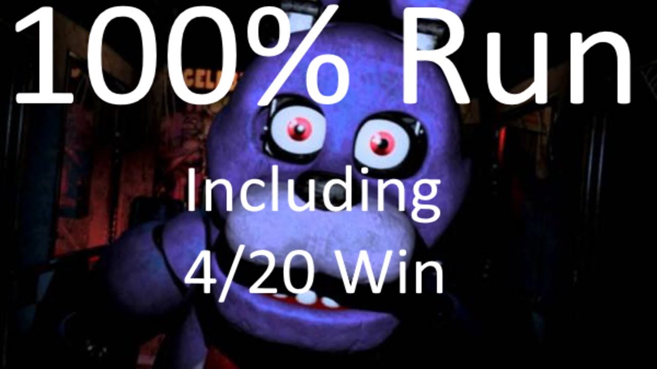 FNAF 1 DEATHLESS 100% Speedrun