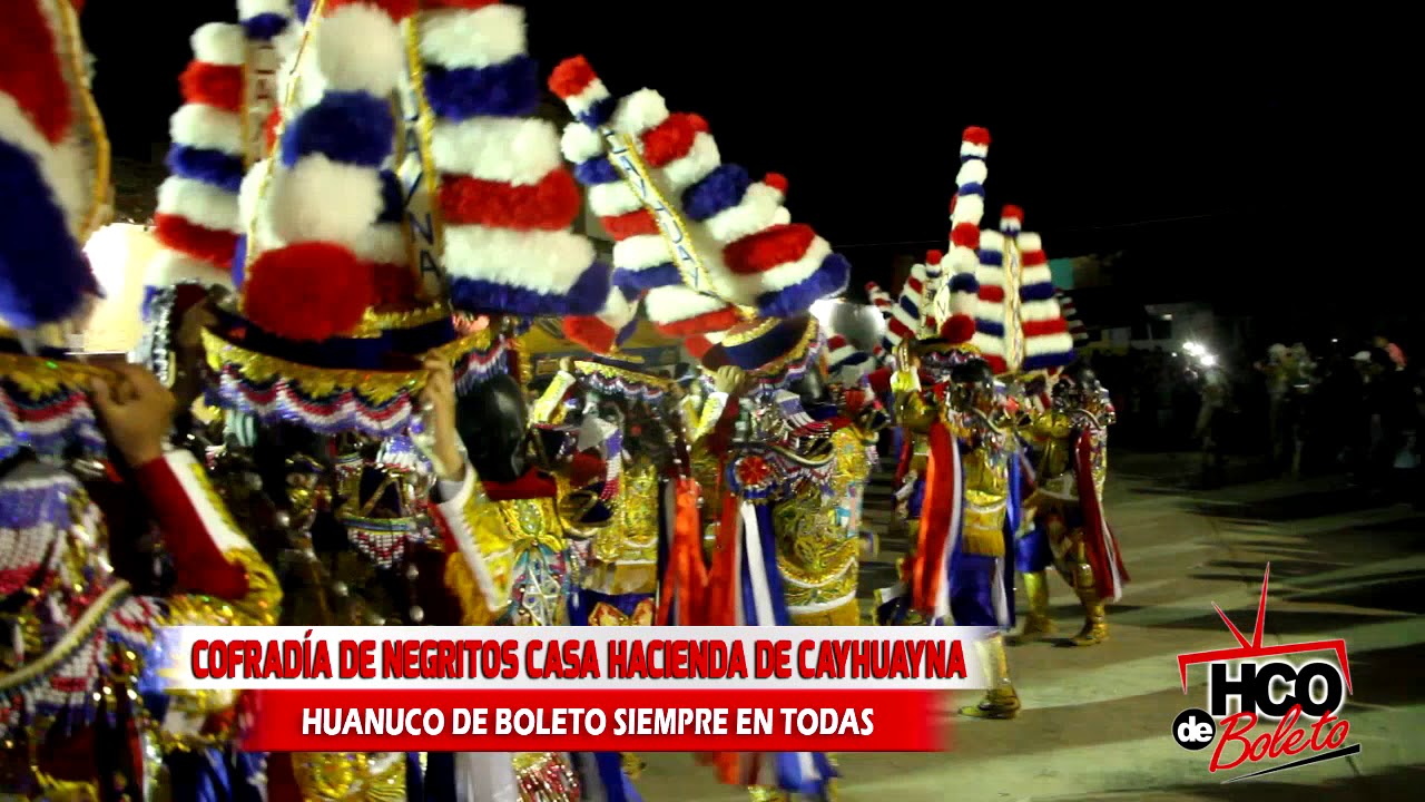 DESPEDIDA DE LA COFRADÍA DE NEGRITOS CASA HACIENDA DE CAYHUAYNA