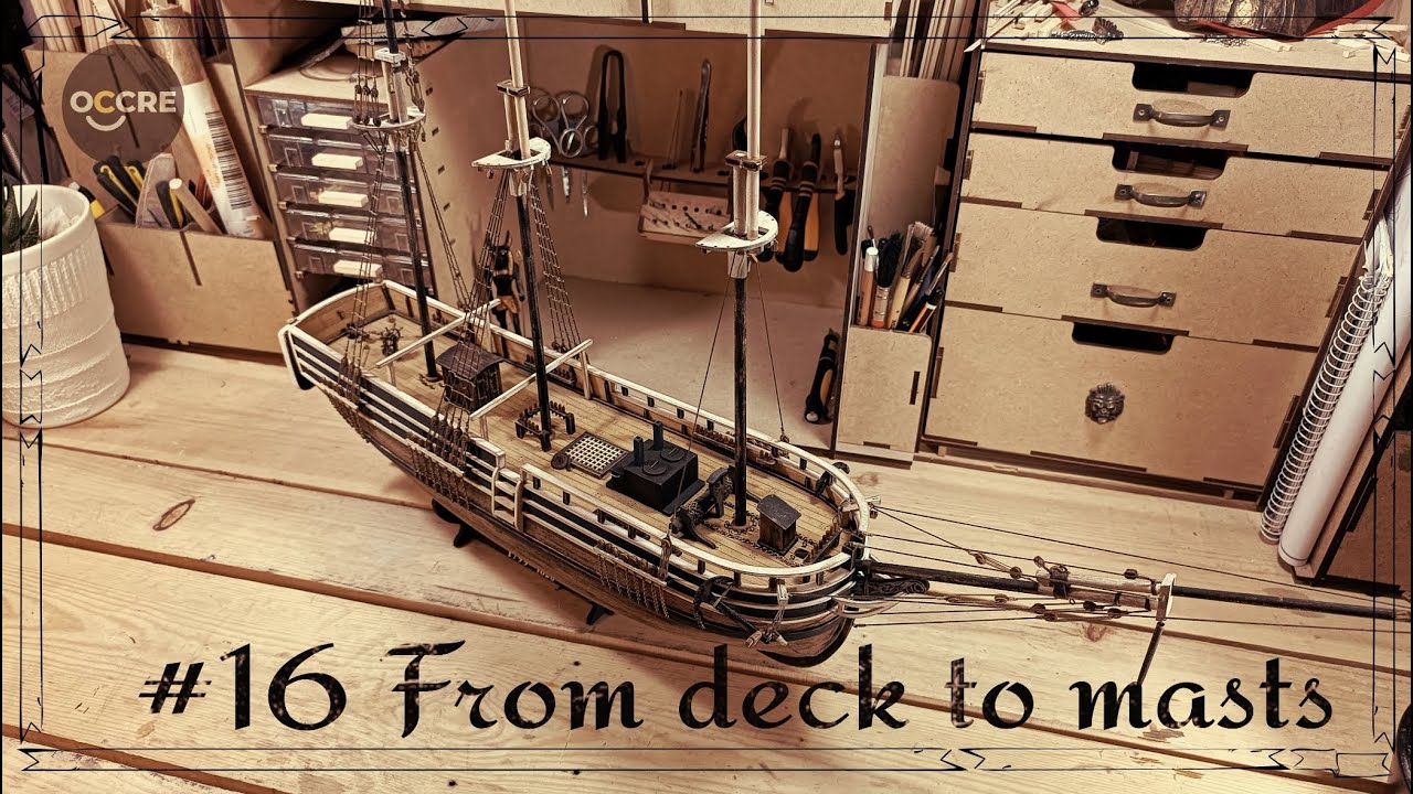 Essex #16 From deck to masts