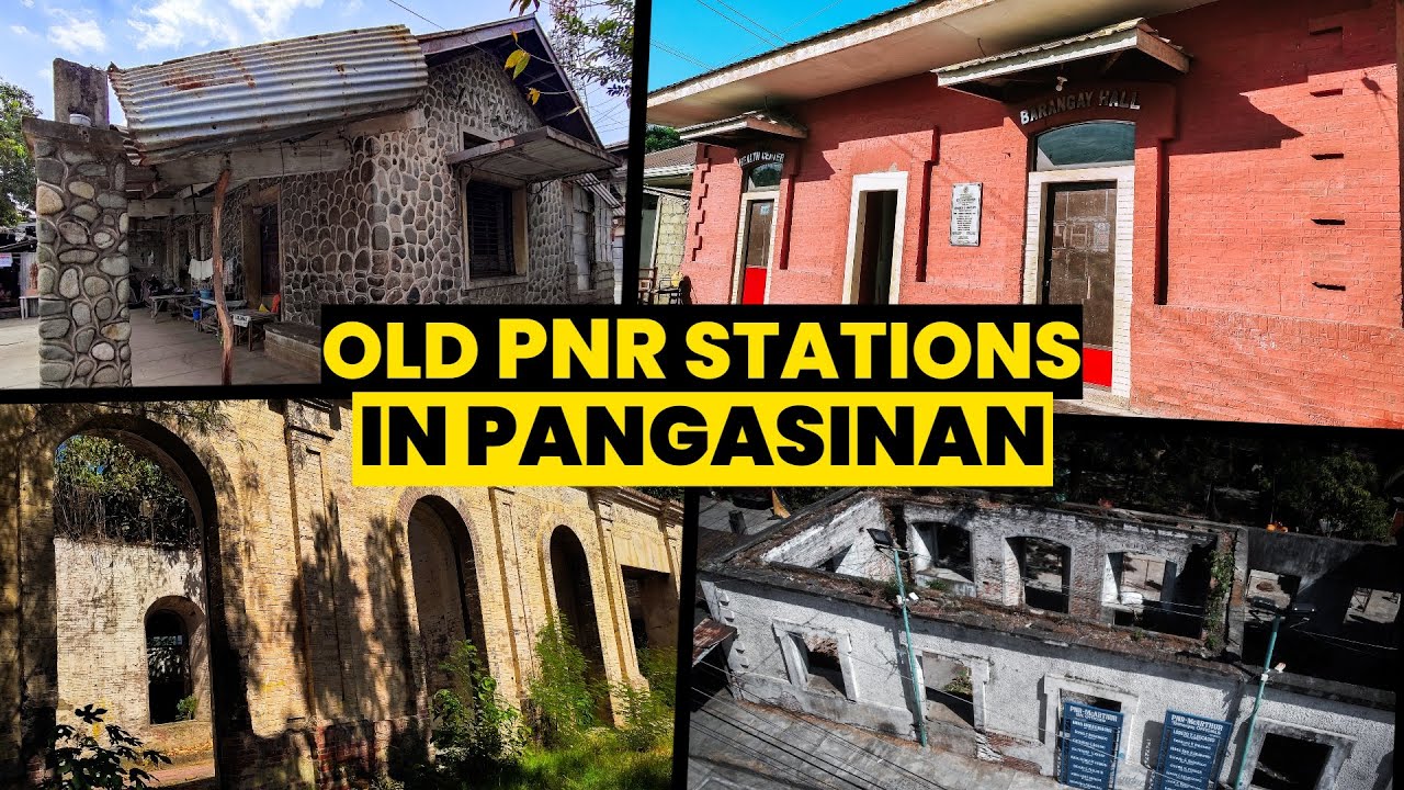 OLD PNR TRAIN STATIONS IN PANGASINAN | Full Exploration
