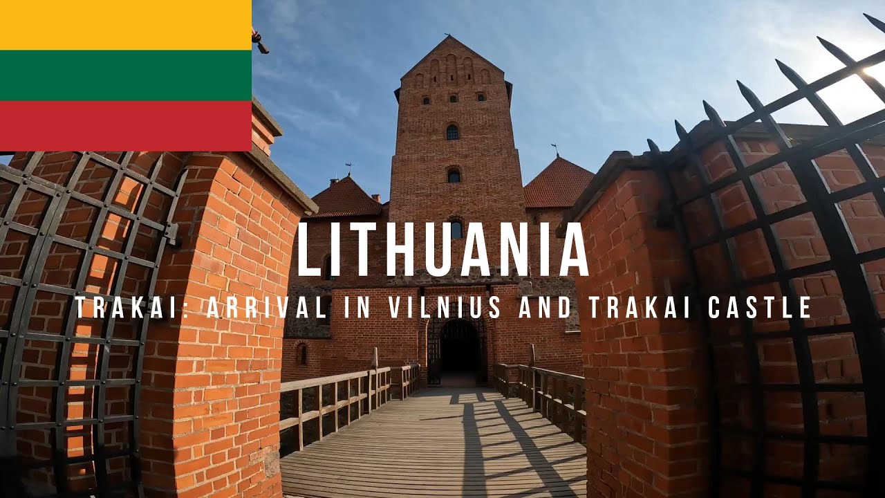 🇱🇹 Lithuania Ep. 1 (Trakai): DUNGEON ISLAND Castle in Lithuania?! Medieval Times on a LAKE!!