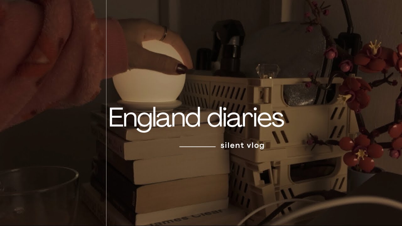 vlog | living in a small apartment in England 
