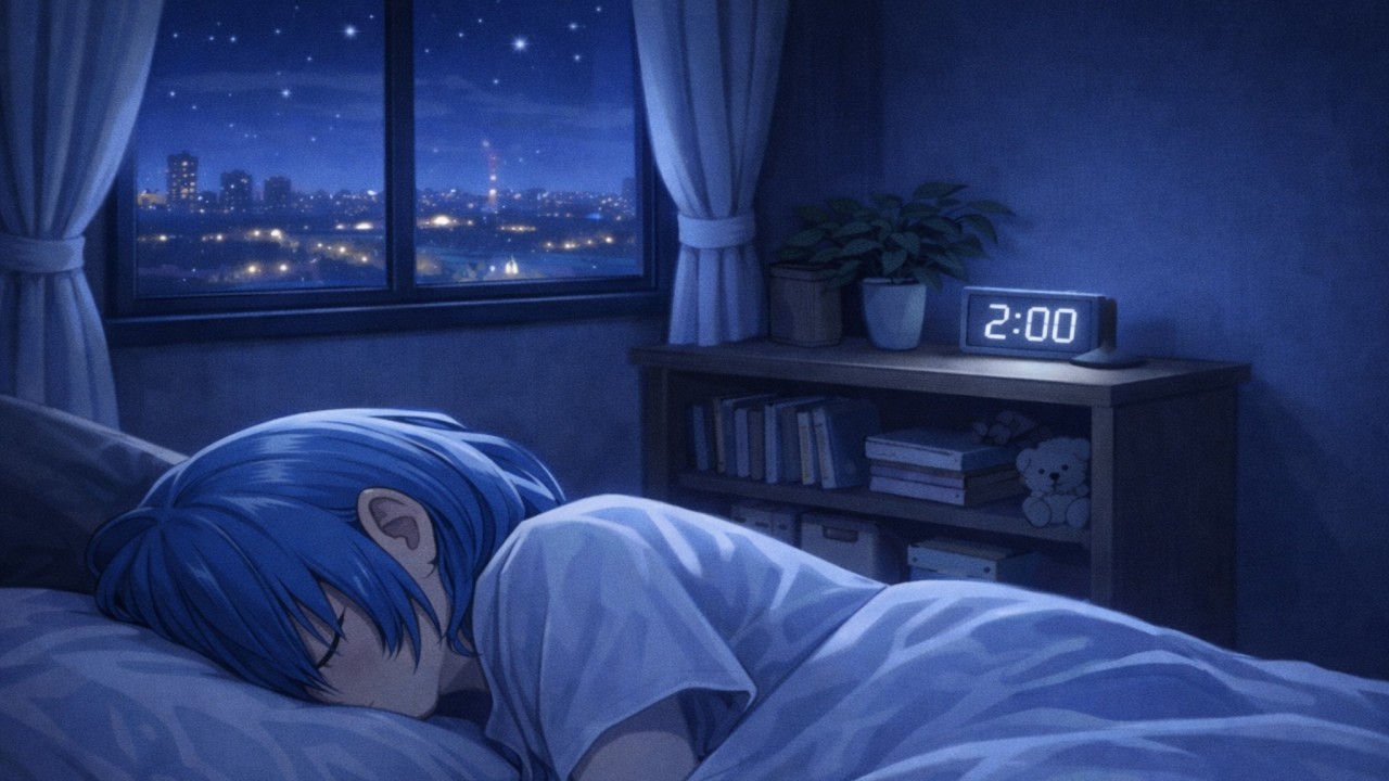 Pre-Sleep Ambient │ 3 Minutes │ Quiet Night at 2AM