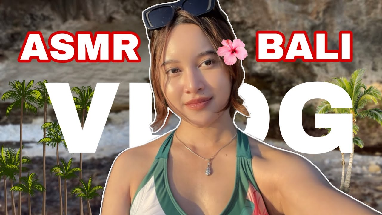 ASMR A DAY IN MY LIFE DI BALI!! hunting pantai, lunch, etc | Aurelliaurel