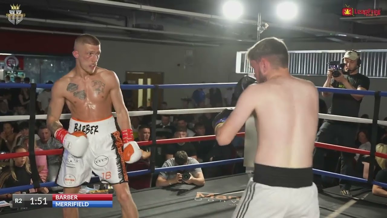 JON ‘EL MAQUINA’ BARBER V FIN MERRIFIELD - FIGHT OR FLIGHT - BOSHBOXING PROMOTIONS