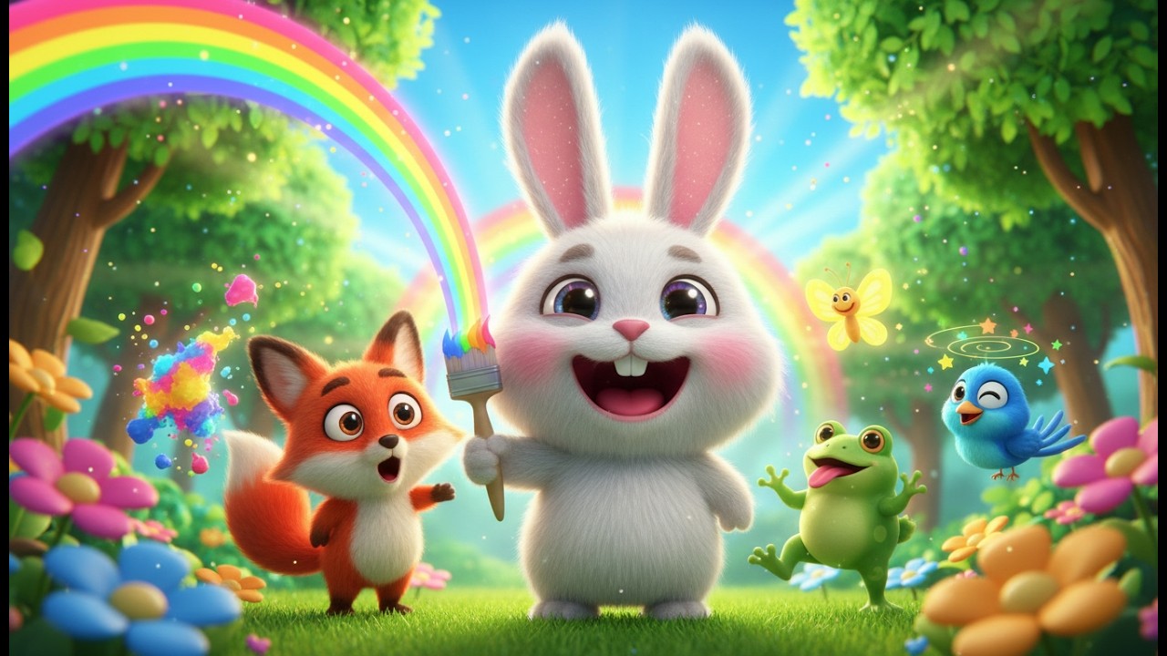 I Colori della Foresta 🌈 | Canzone sui Colori e Animali del Bosco | Musica per Bambini Allegra
