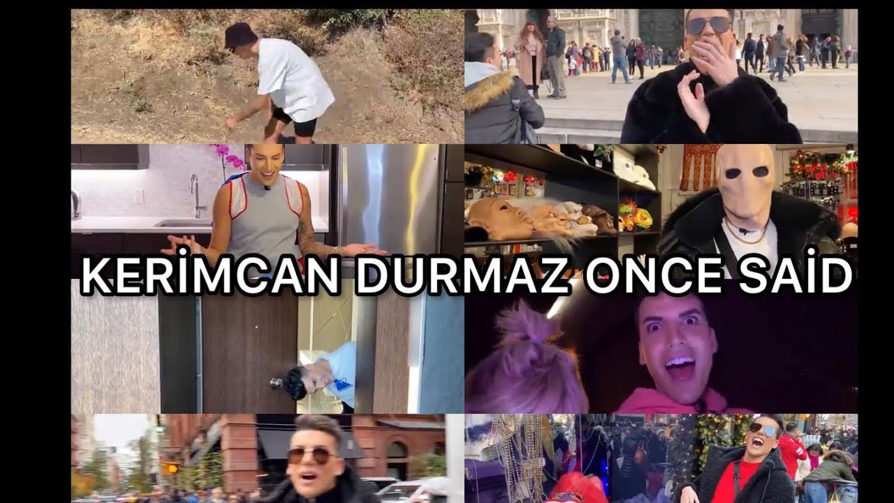 KERİMCAN DURMAZ TÜM VİDEOLAR -EN UZUN ONCE SAİD-