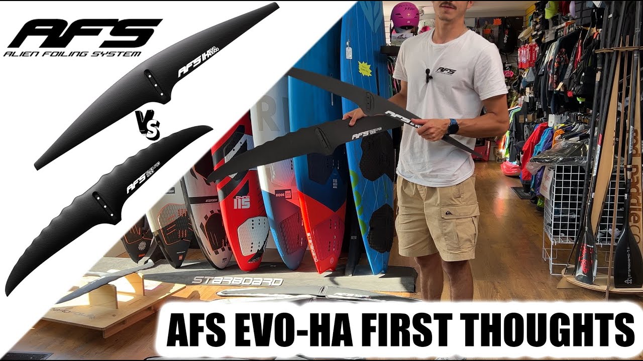 The NEW AFS Foils EVO HA first thoughts (EVO HA vs Enduro)