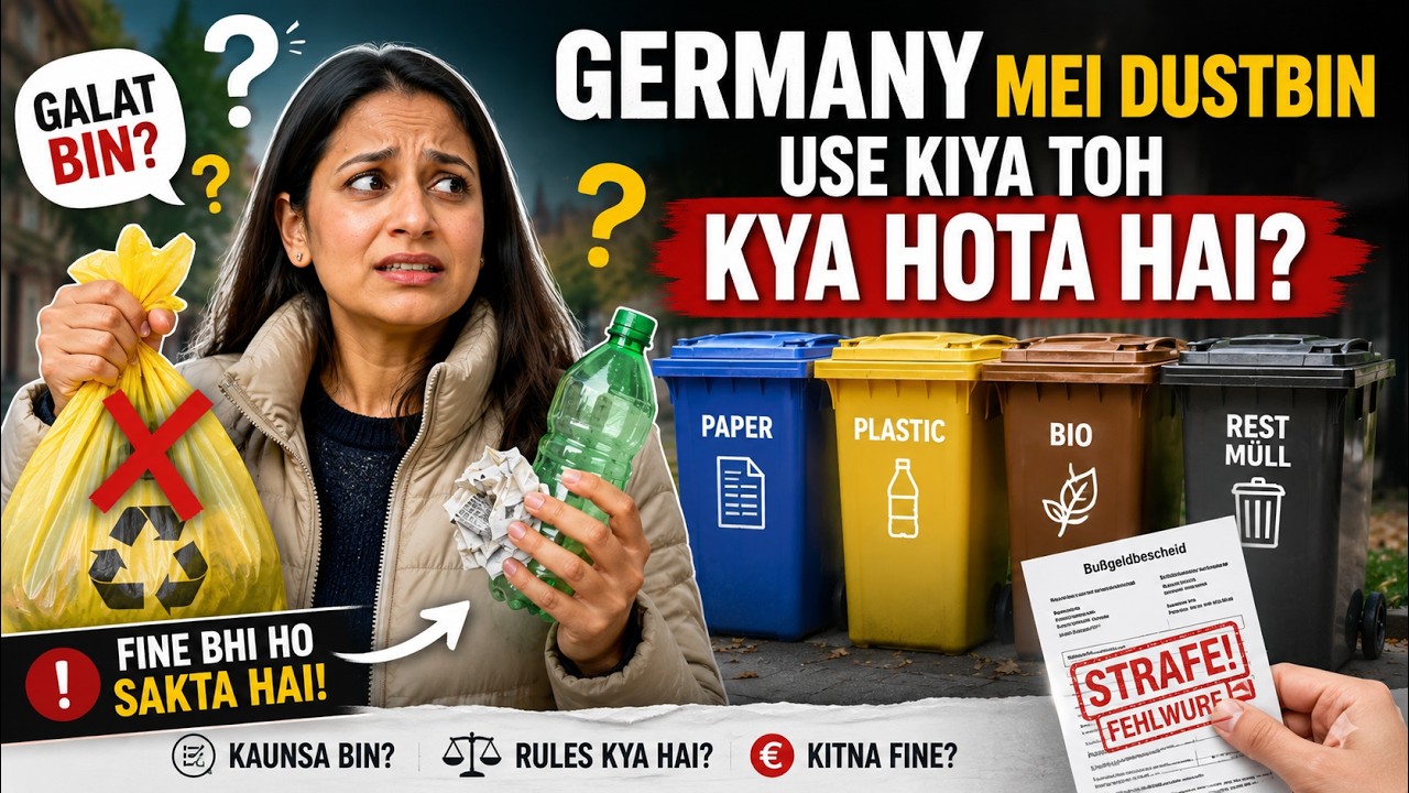 Germany Waste Management System | Must Watch | #germanylife