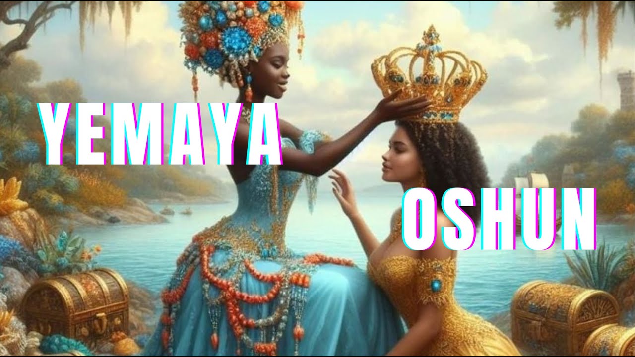 Unlock Abundance with Orisha Goddesses Yemaya & Oshun | Meditation Music for Wealth & Love 👑