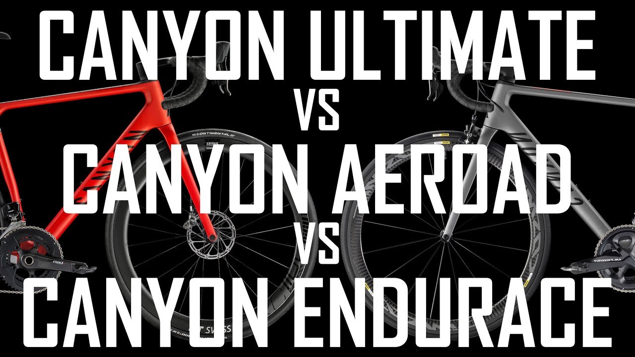 Canyon 2018 Ultimate против Aeroad против Endurace