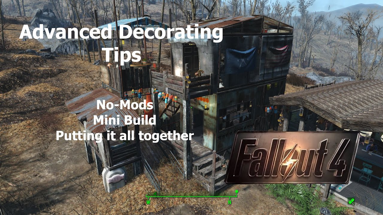 Fallout 4 Advanced and Tasteless Decorating at Ten Pines