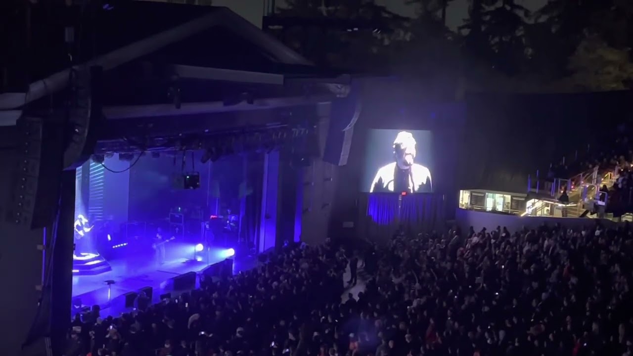 Deftones live 2022 (spring tour) at Greek theater