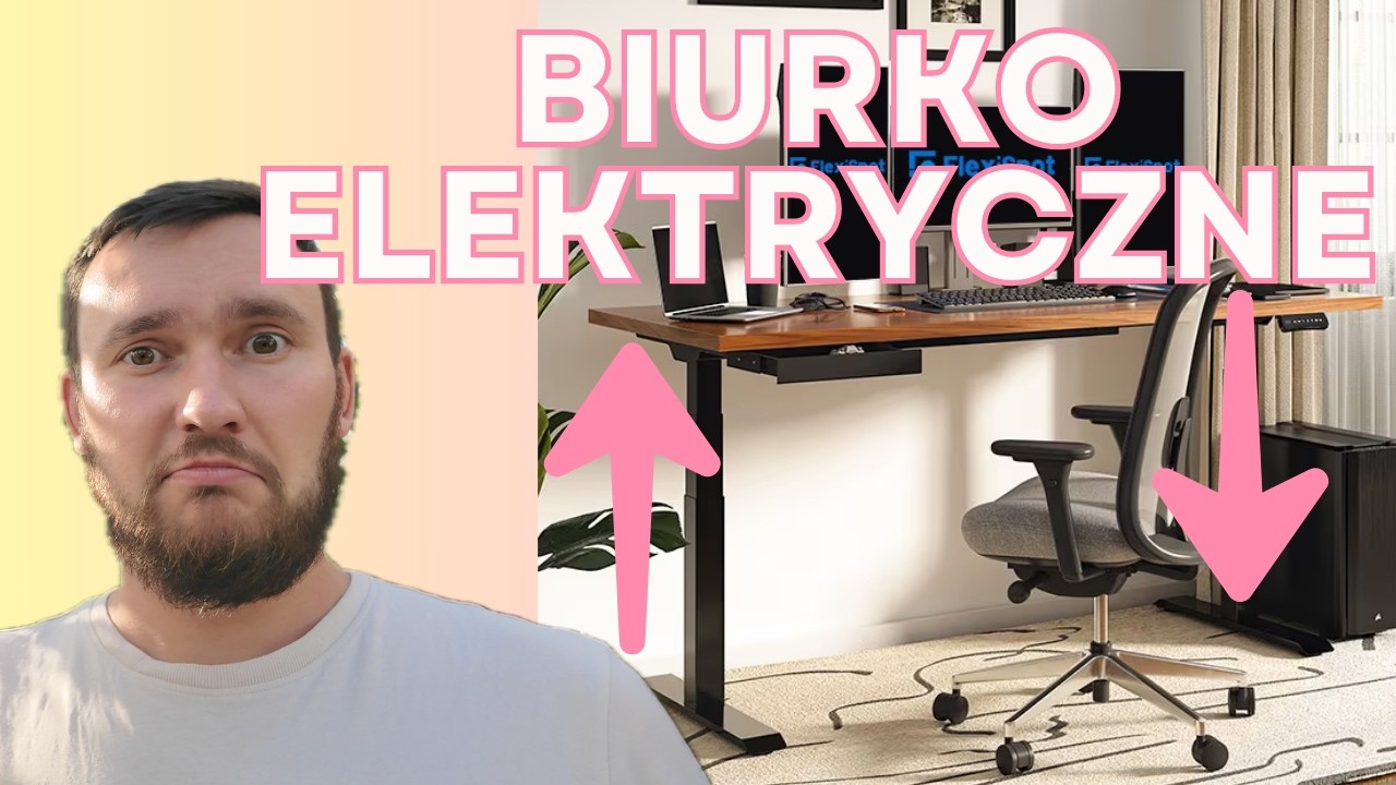 FlexiSpot E7 - Najlepsze Biurko z Regulacją Wysokości? Test Wytrzymałości i Recenzja