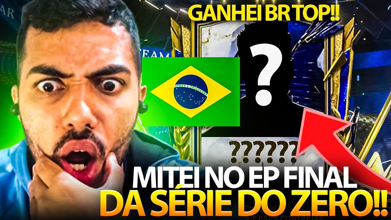 EU DESISTI! 😭 MITEI NO PACK NO FIM DA SÉRIE DO ZERO 🤯 - FC MOBILE 2024