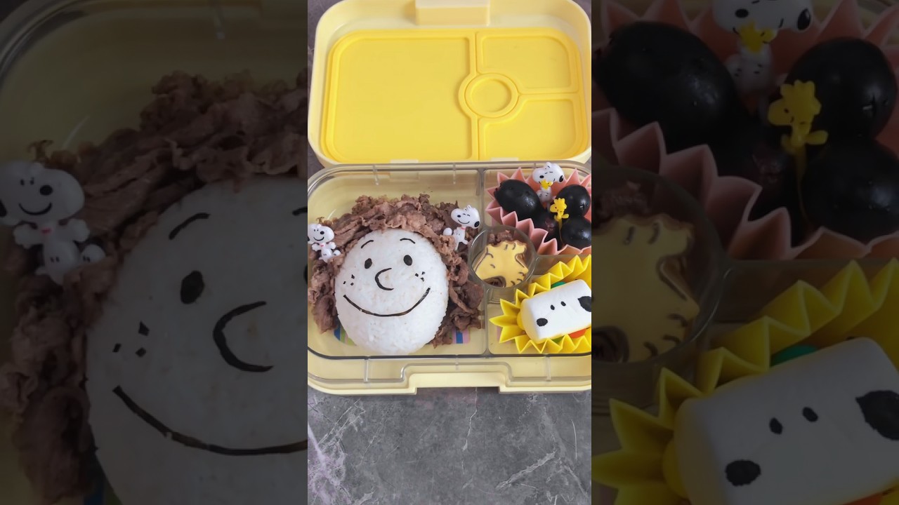 Snoopy lunches #snackbox #bento #lunch #lunchbox #lunchboxideas #bekal #idebekal #yumbox