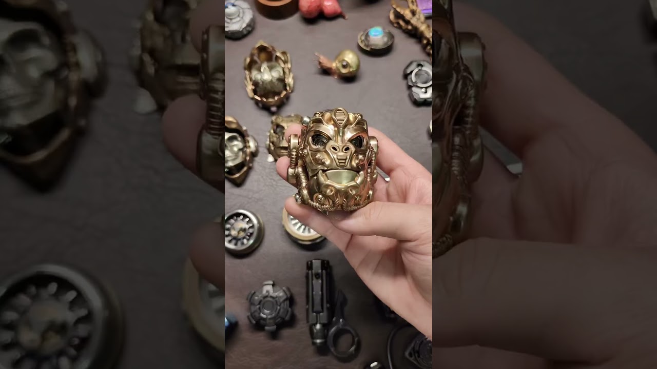 Can be used as both a desktop ornament and a fridge magnet. #fidgetspinner #edc #metal #top #jzedc