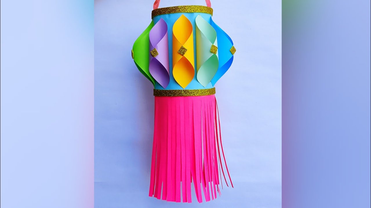 Akash Kandil Making | Diwali Lantern | How to Make Akash Kandil at Home | Diwali Decoration Ideas