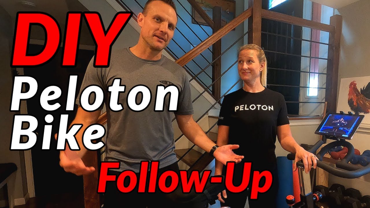 $400 DIY PELOTON BIKE Follow-up // Sunny Bike, Wahoo Cadence Sensor, and the Peloton App