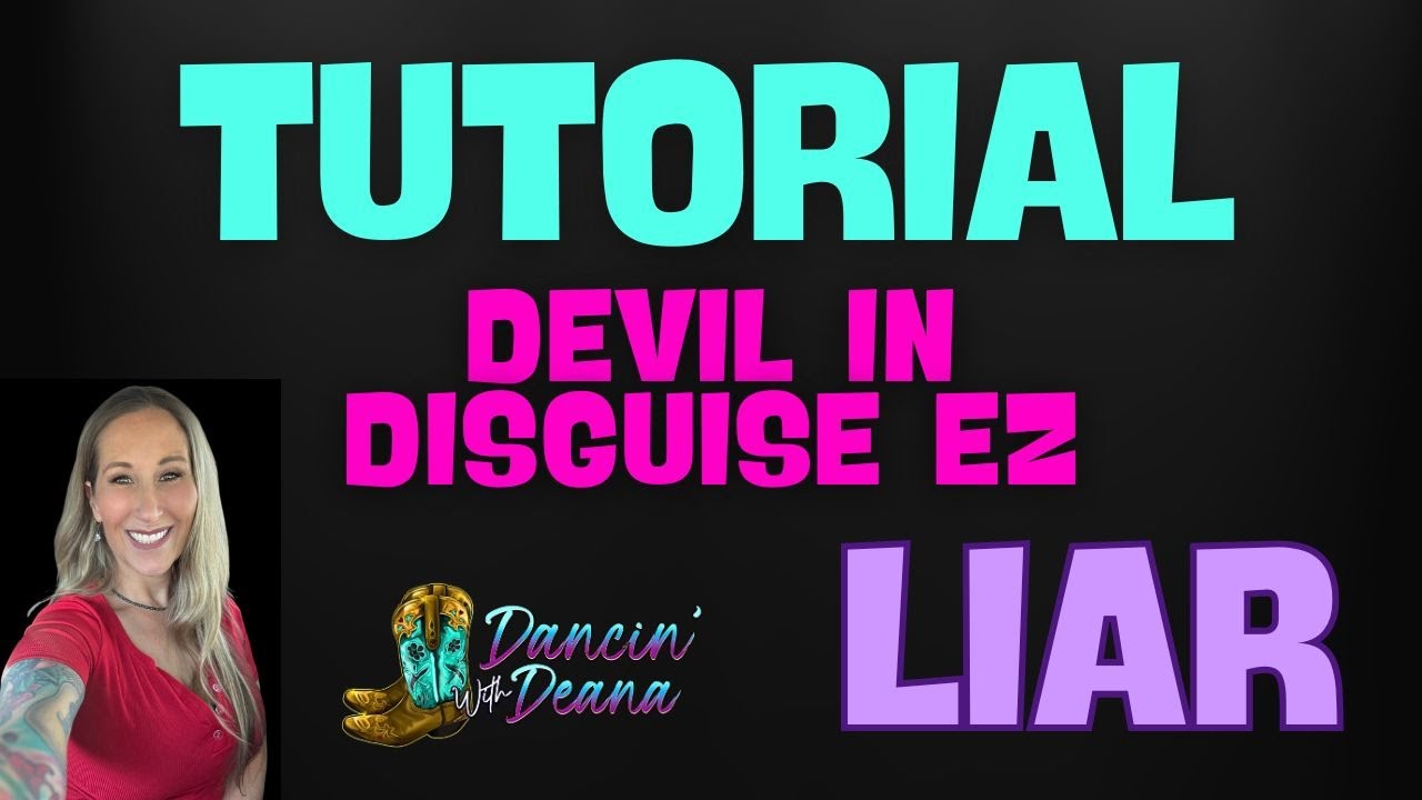 Лжец 🤥🔥 (дьявол под прикрытием ez) Учебник по линейным танцам