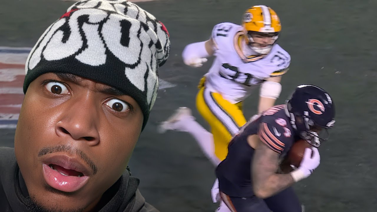 CINEMA!! Green Bay Packers vs. Chicago Bears Game Highlights | NFL 2025 Season Wild Card