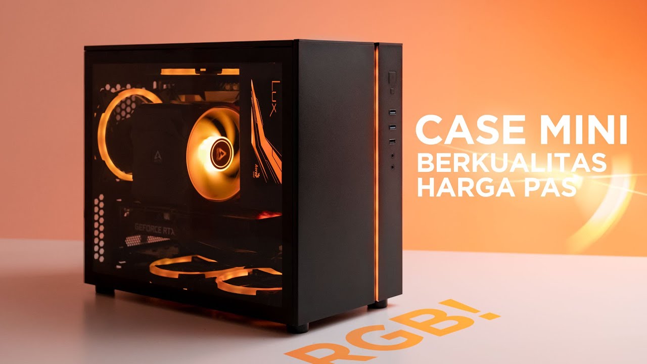 PC Micro ATX rasa Mini ITX | Montech Sky One Mini (i9 10th + RTX 3060 Stream PC)
