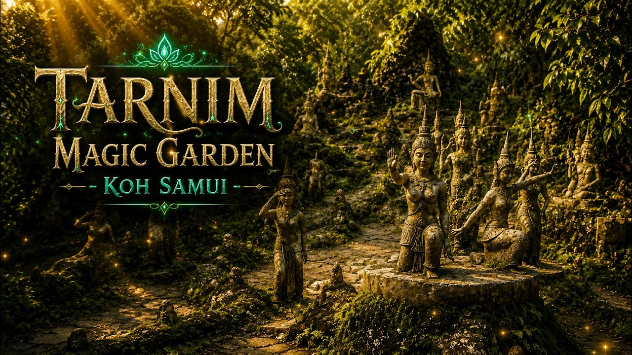 🇹🇭 Tarnim Magic Garden | น้ำตกตานิ่ม | Koh Samui | Surat Thani