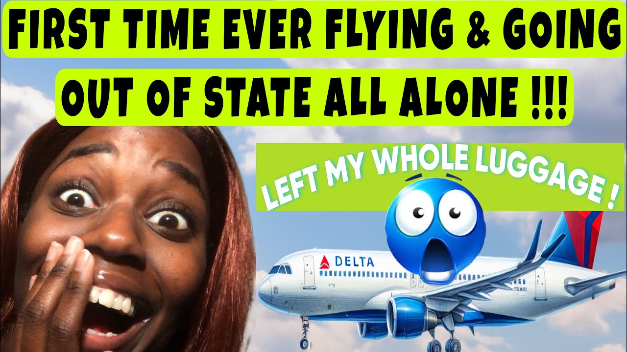 Flying and going out of state for the FIRST TIME EVER ALL ALONE !!! TESTIMONY of God’s provision !!