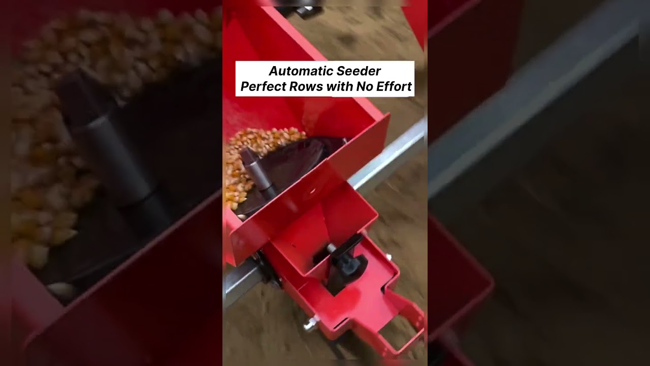 Automatic Seeder &ndash; Perfect Rows with No Effort