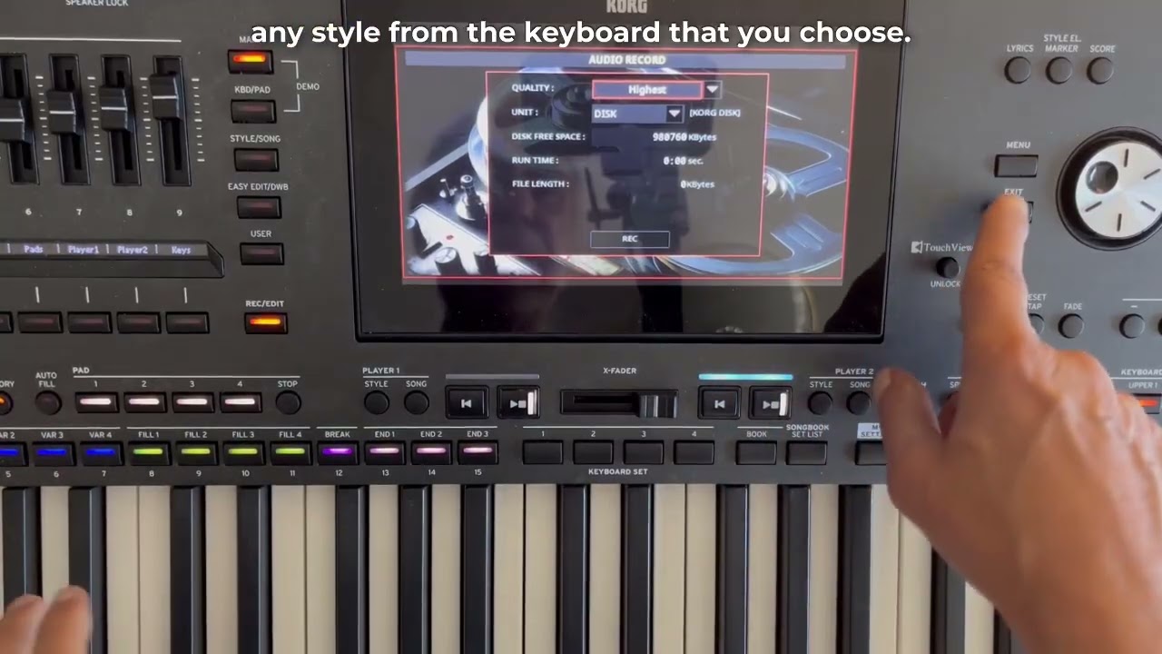 KORG PA5X Oriental 1.40 Update New Features