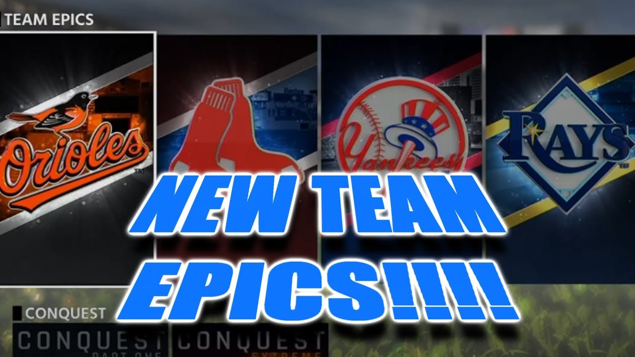 NEW TEAM EPICS!!!! - MLB The Show 18 Content Update