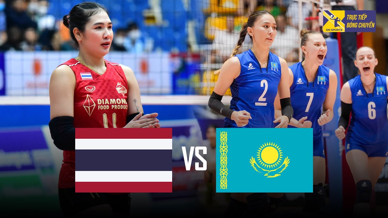 Full HD | Thailand vs. Kazakhstan | Sasipapron vs. Sana Anarkulova Women's Volleyball