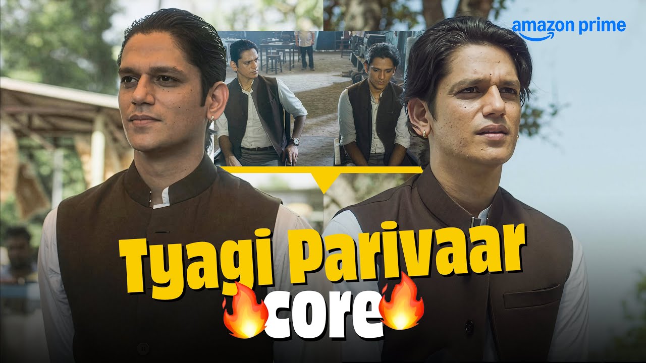 Tyagi Parivaar Core 🔥 | Mirzapur | Vijay Varma | Prime Video India