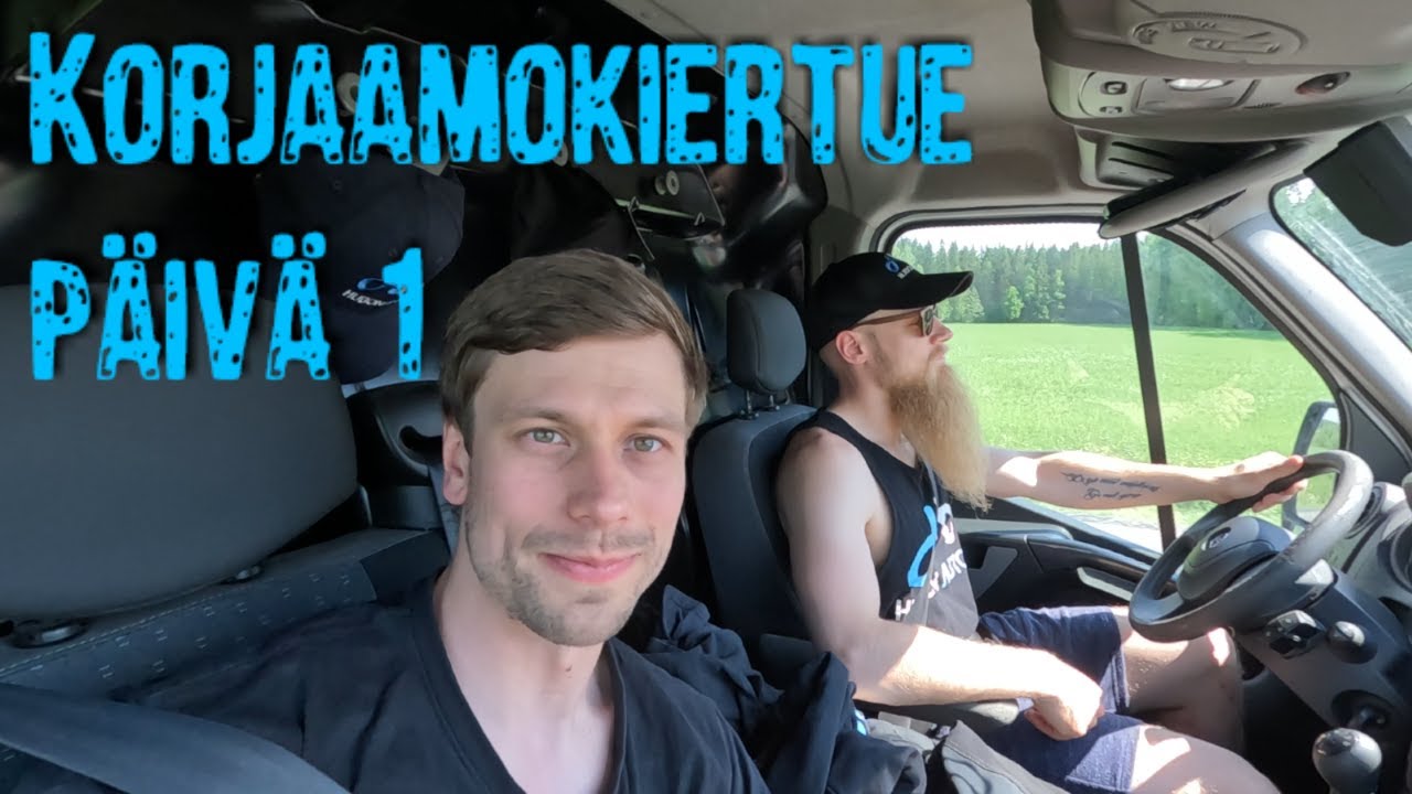 Korjaamokiertue päivä 1