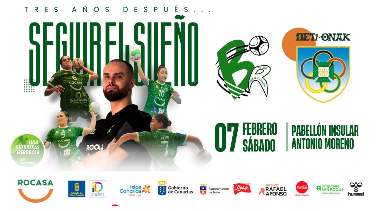 🤾🏻‍♀️ Jornada 18 Liga Guerreras Iberdrola | Rocasa Gran Canaria - Replasa Beti Onak