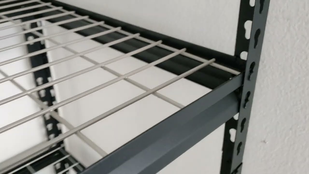 Product Review P0150 - 5-Tier Metal Storage Shelf (48
