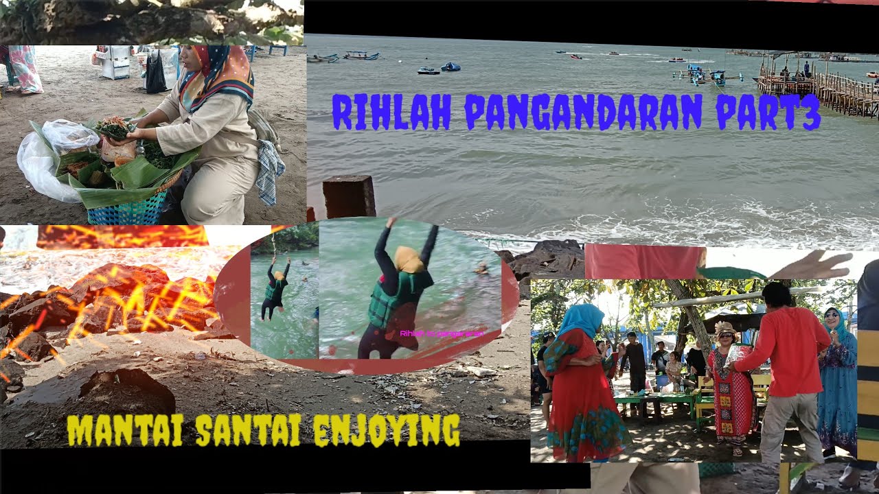 Mantai santai enjoying  | Rihlah to pangandaran part3