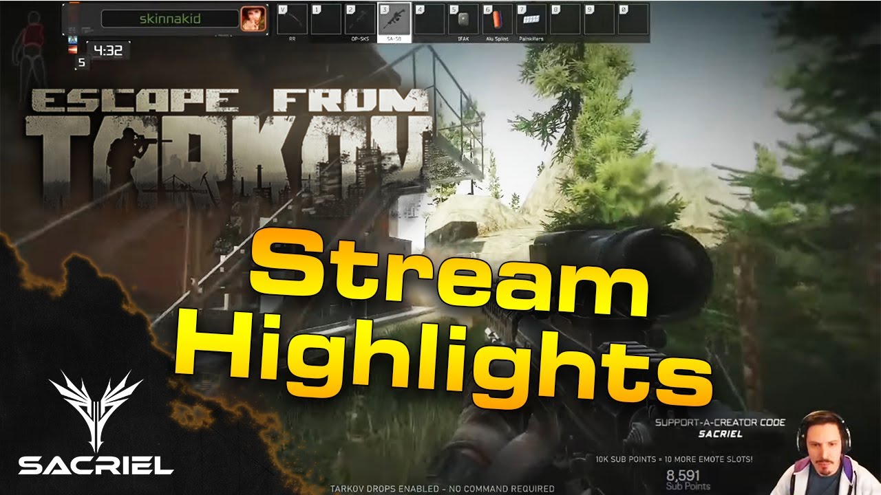[Escape From Tarkov] Sacriel Stream Highlights #142