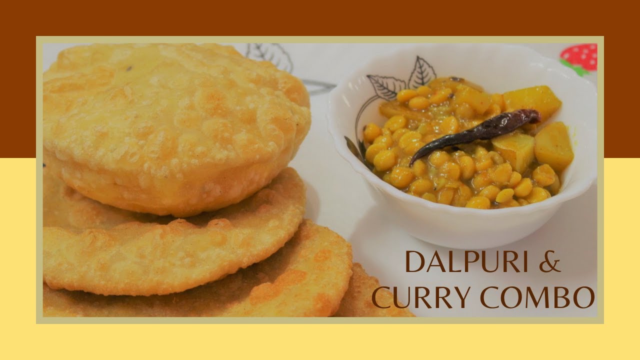 Dal Puri & Curry Combo | How to Make Chana Dal Poori & Curry | Breakfast Recipe by Culinary Eats