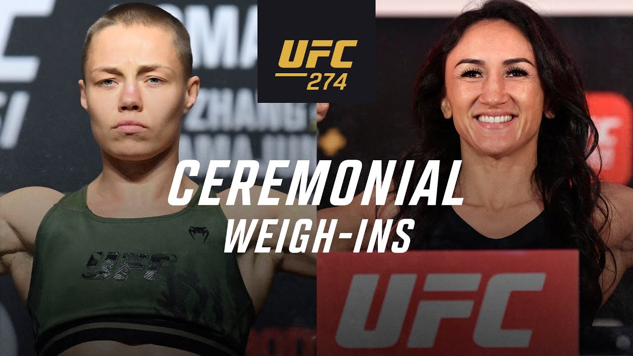 UFC 274: Торжественное взвешивание