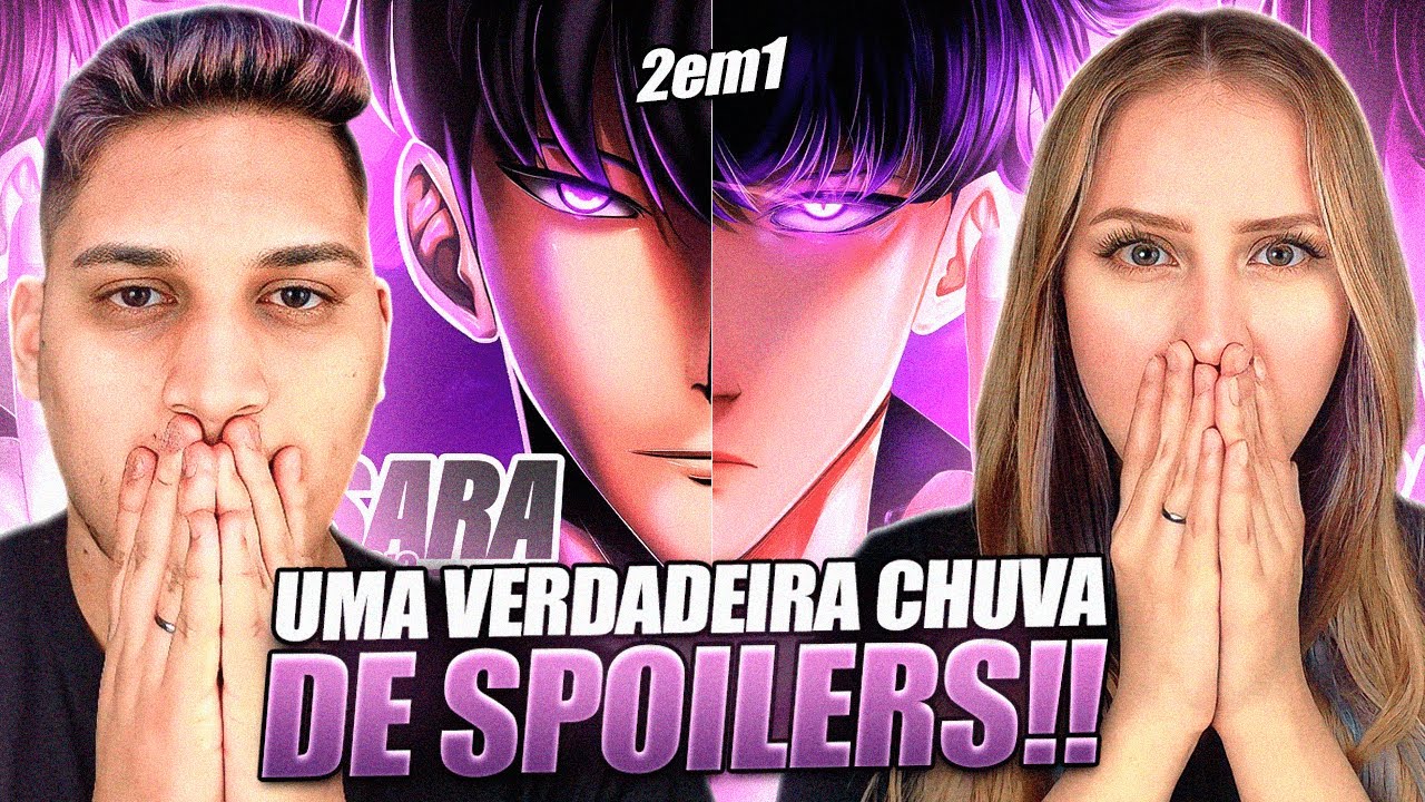 2 EM 1 - Sung Jin Woo Pt. 1 e 2 | Monarca Das Sombras (Solo Leveling) BASARA - REACT EM CASAL