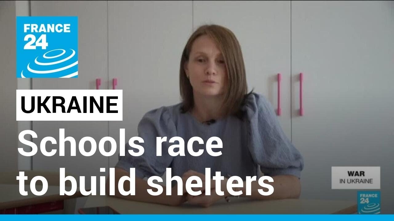 Ukraine's schools race to build bomb shelters before term starts • FRANCE 24 English