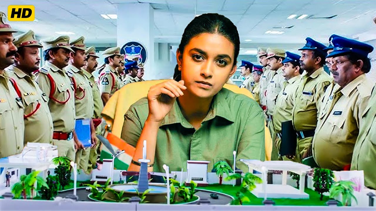 पुलिसवालों के बीच D.M को ठोंक दिया | Keerthy Suresh की सबसे खतरनाक एक्शन हिंदी मूवी | Dhanush Movies