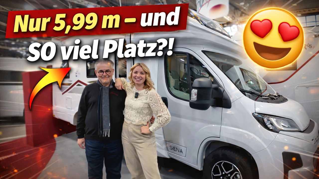 WOHNMOBIL TEILINTEGRIERT 2026 Neuheiten Giottiline Siena 330
