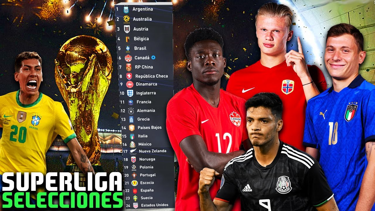 ¿QUÉ PASARÍA SI las SELECCIONES JUGASEN una SUPERLIGA? | FIFA 22