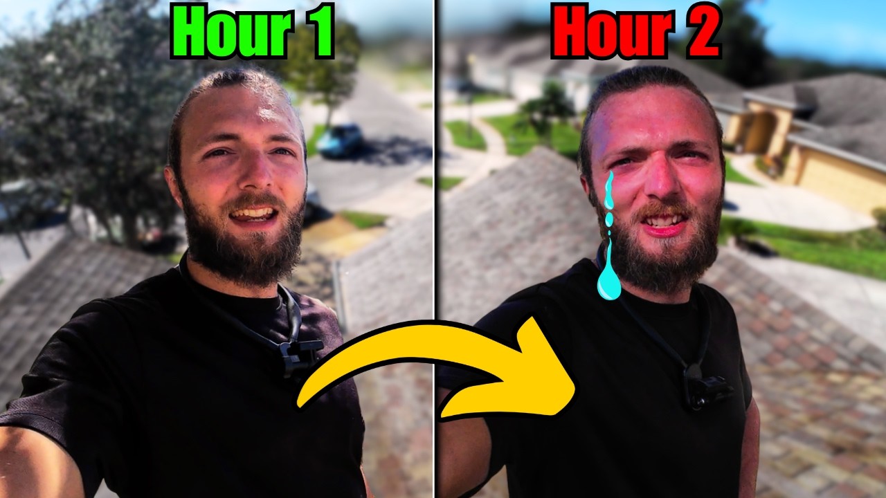 We had ZERO issues cleaning this roof until...