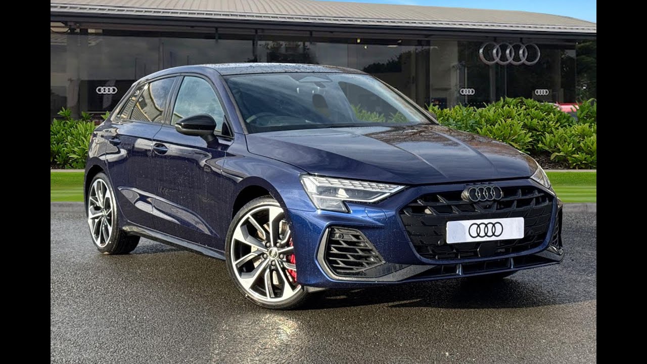 Brand New Audi S3 2.0 TFSI Black Edition Sportback S Tronic quattro | Preston Audi