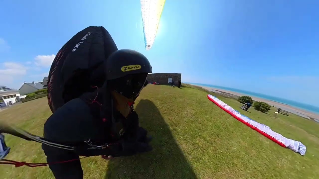 Paragliding Normandie Juni 2024