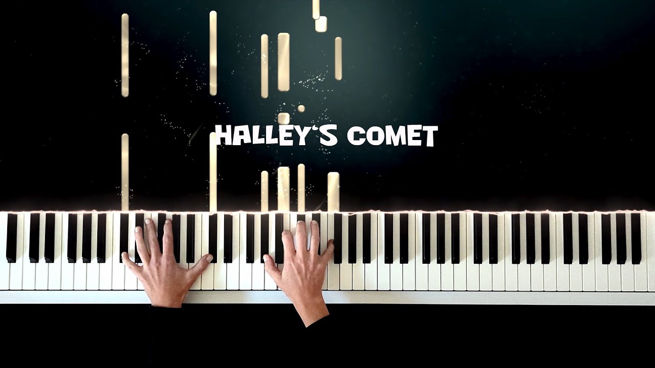 Halley's Comet Billie Eilish Piano Cover Piano Tutorial Instrumental Klavier
